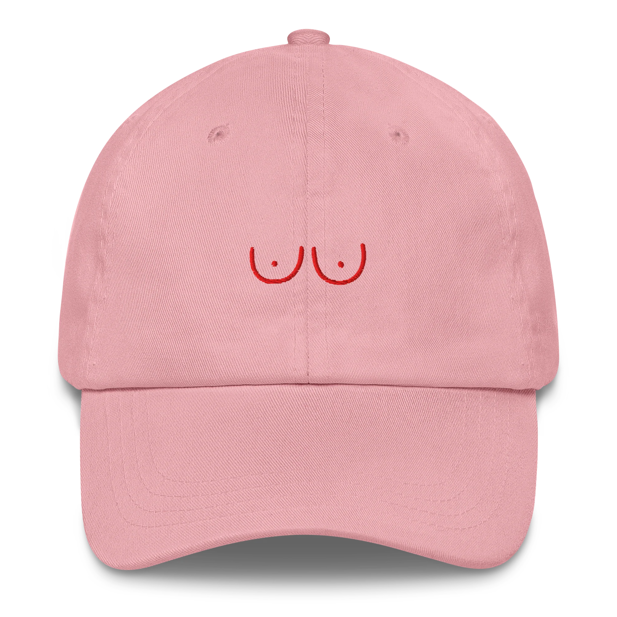 Boobs Feminist Embroidered Cap