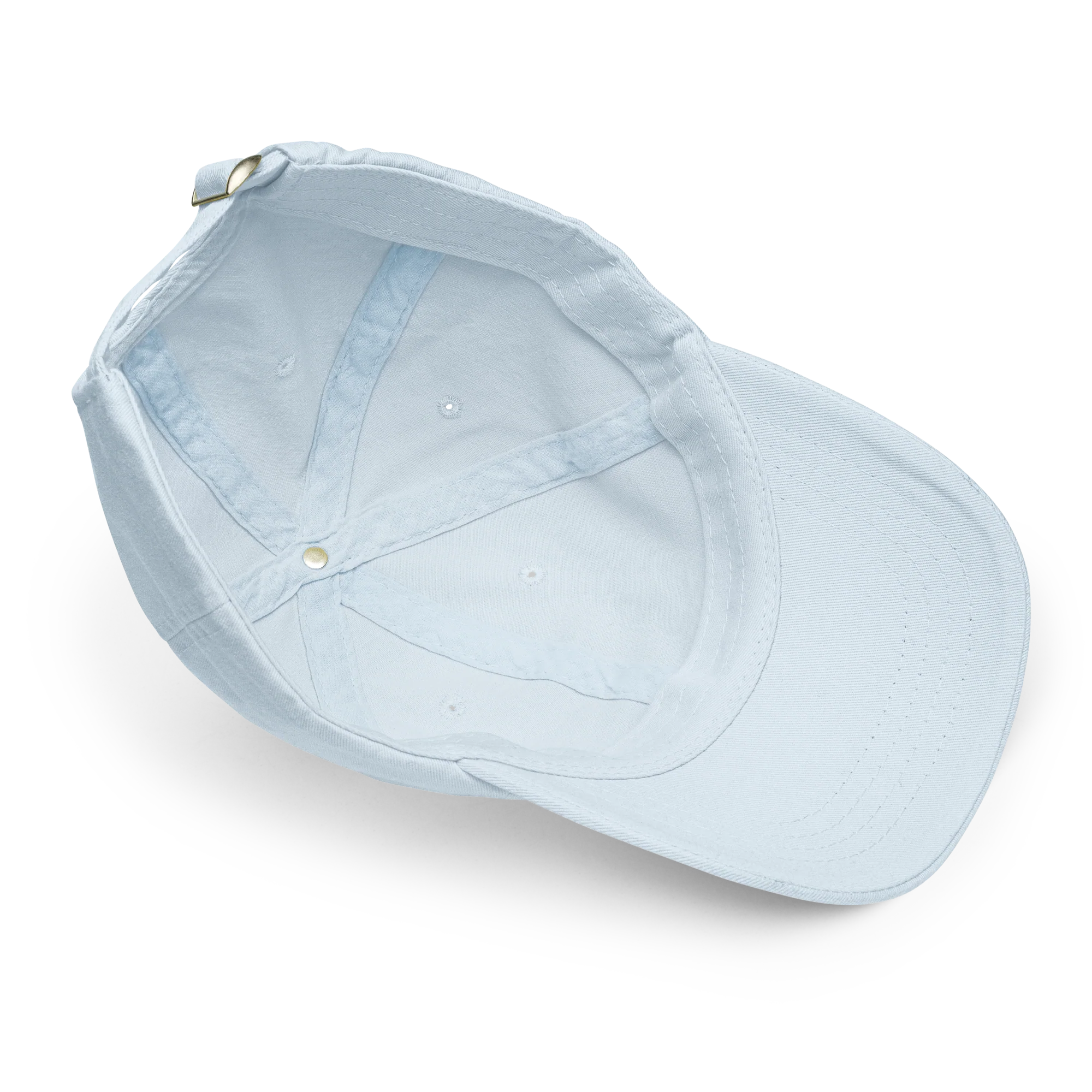 Champagne Embroidered Pastel Baseball Cap - Image 4