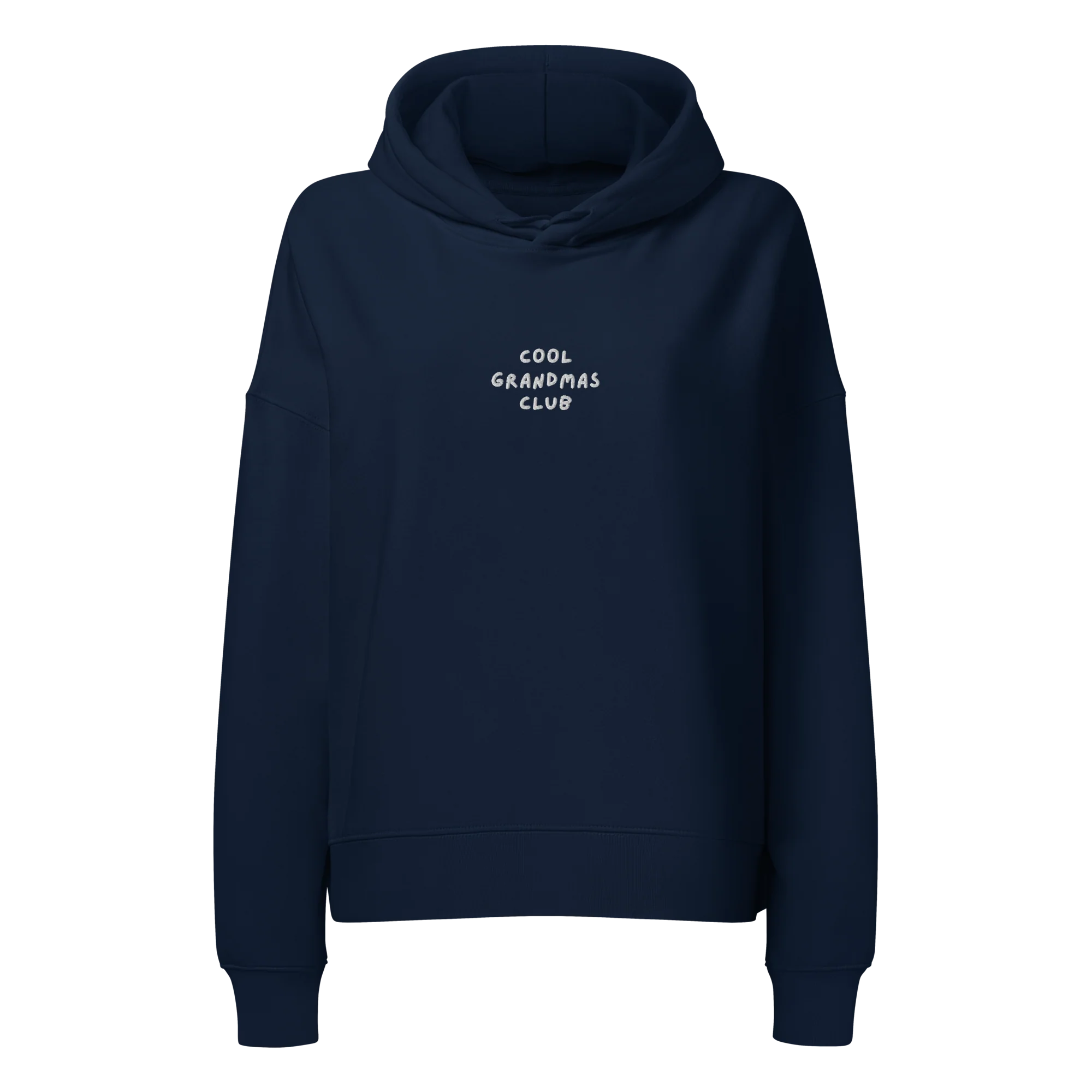 Cool Grandmas Club Embroidered Women’s Organic Hoodie - Image 7