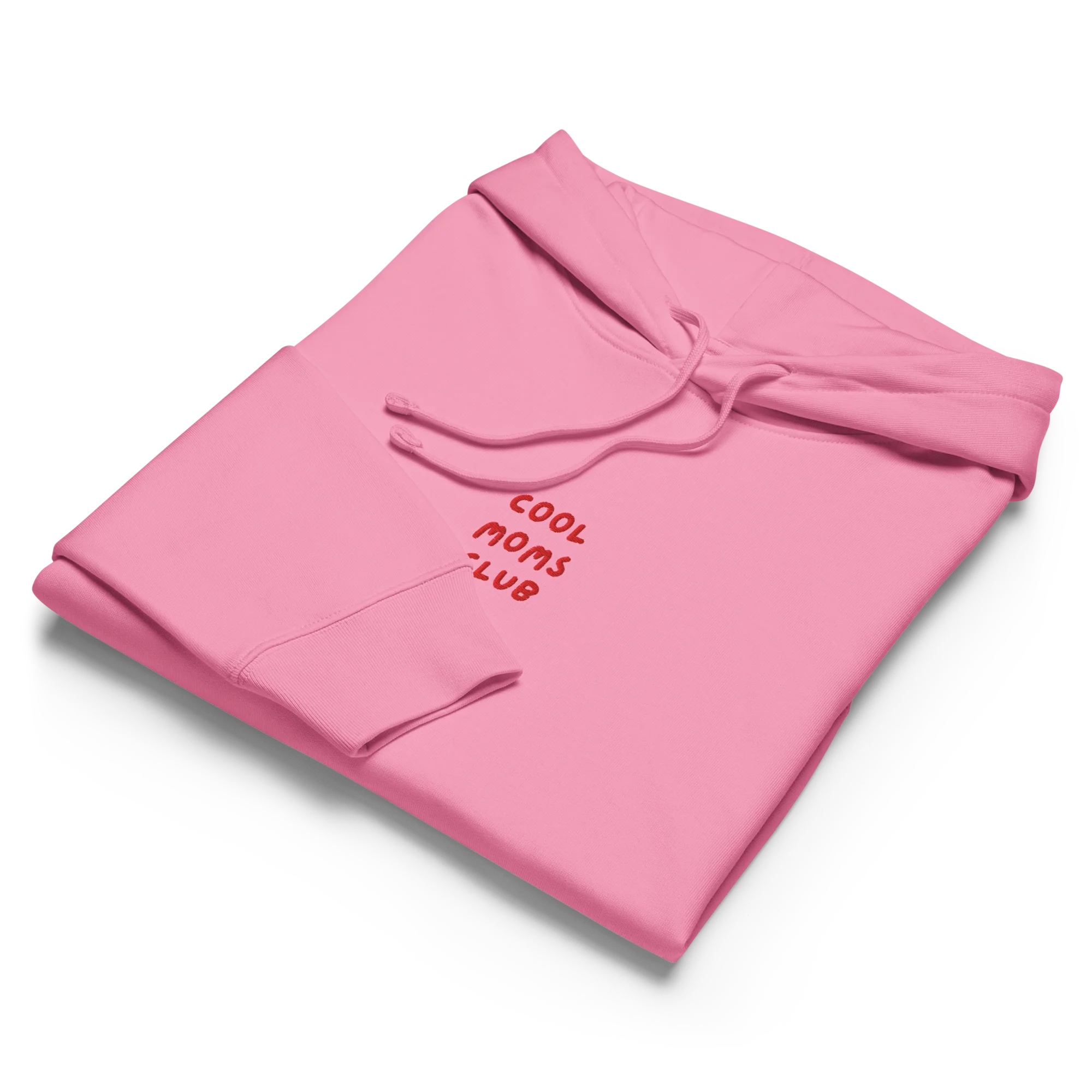 Cool Moms Club Mother Embroidered Women’s Organic Hoodie - Image 3