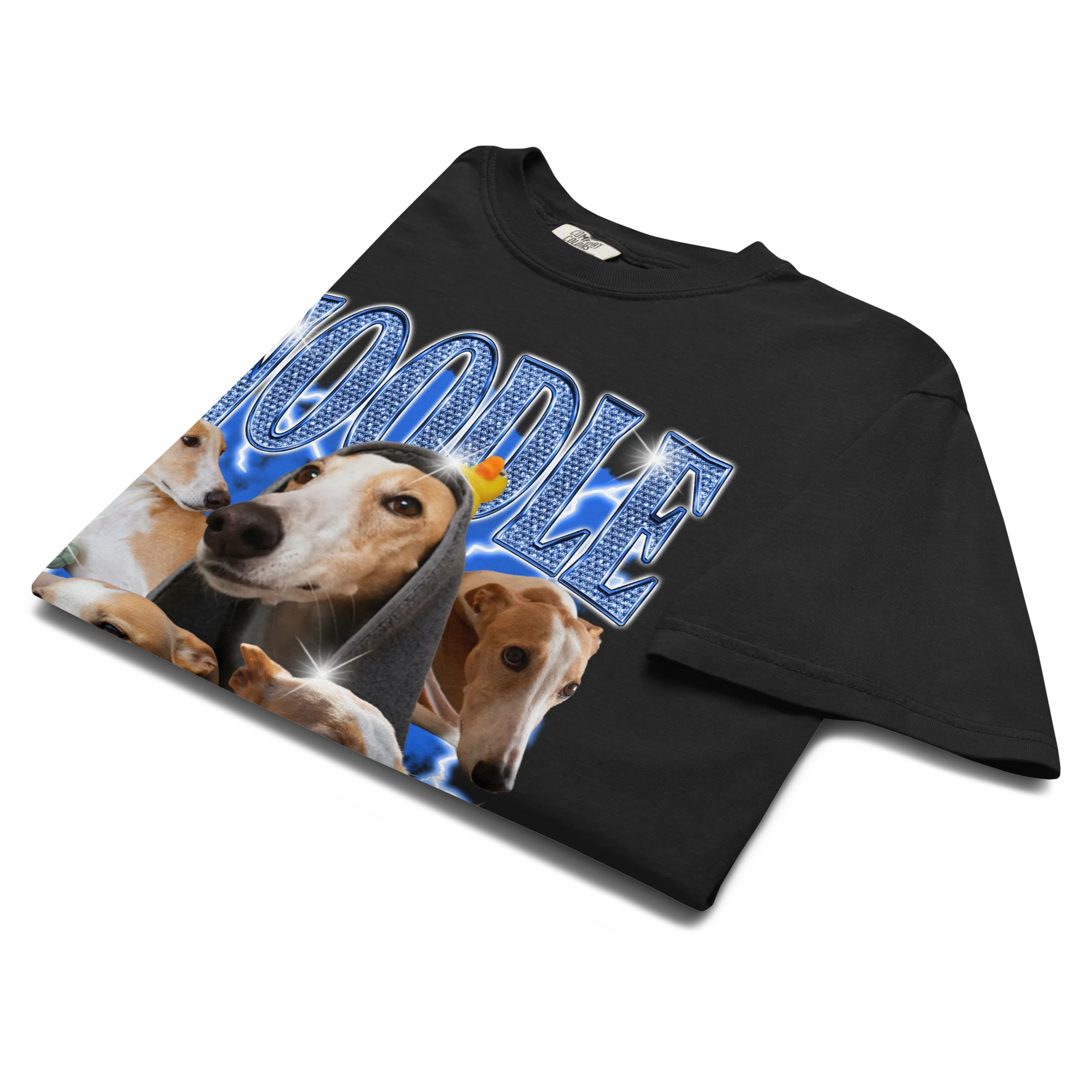 CUSTOM Create Your Own Custom Bling Pet Bootleg T-Shirt - Image 4