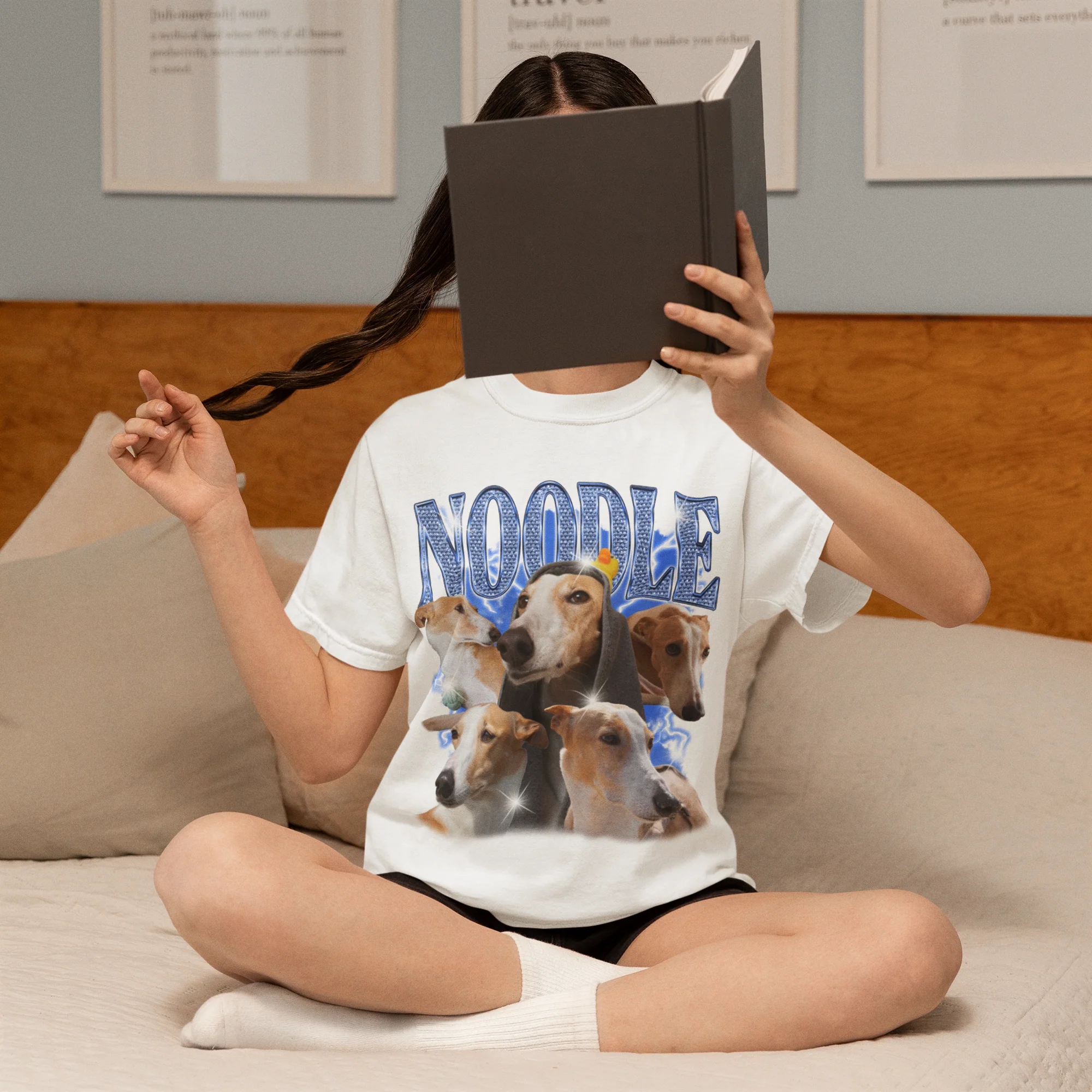 CUSTOM Create Your Own Custom Bling Pet Bootleg T-Shirt - Image 7