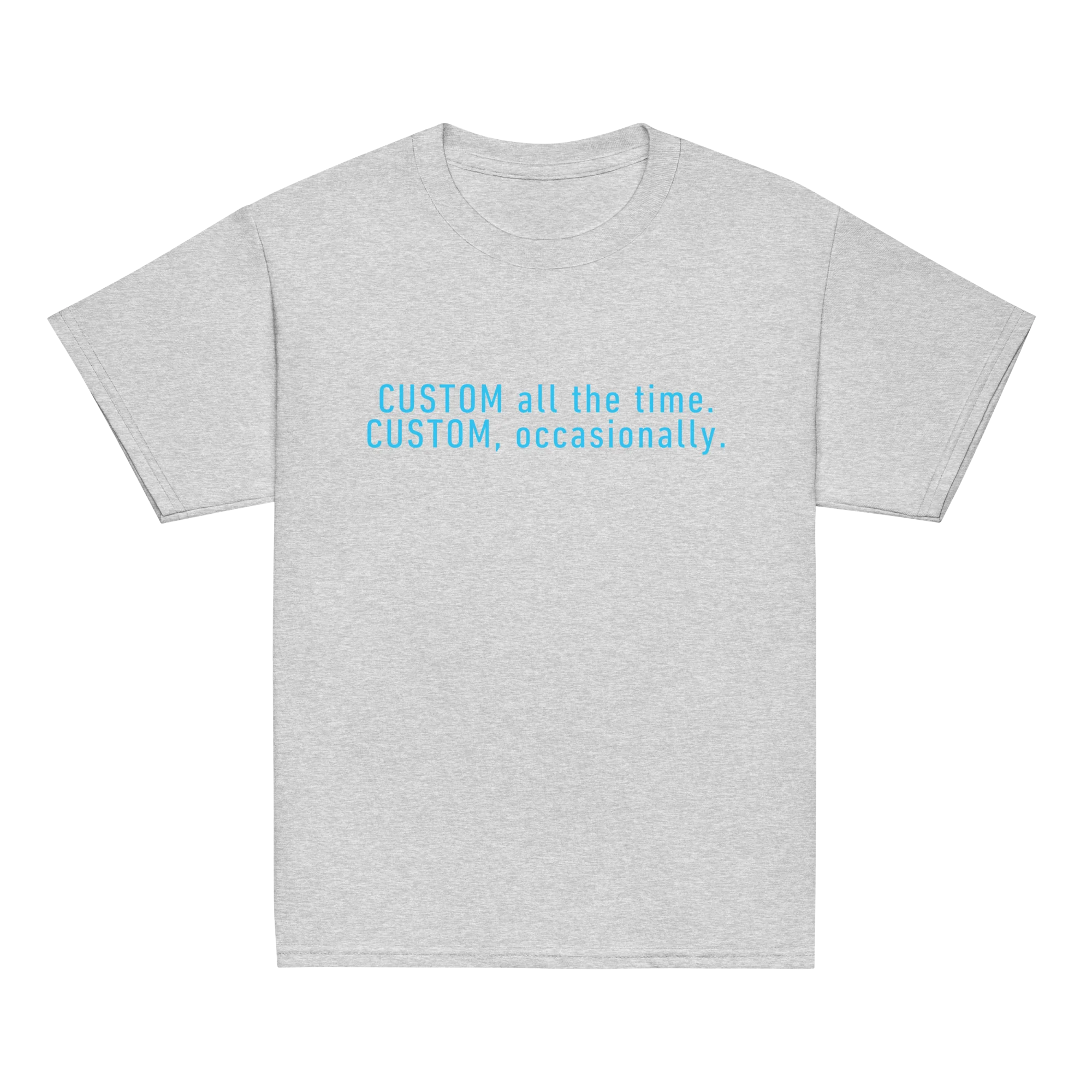 CUSTOM All The Time, Occasionally Baby Tee - Image 7