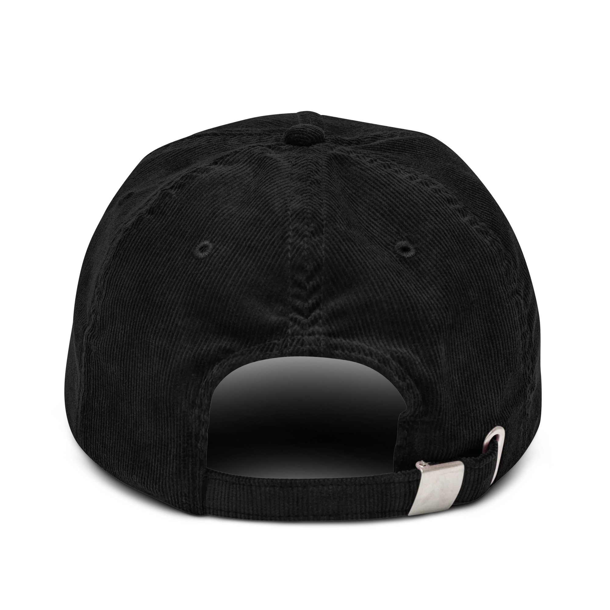 CUSTOM Your Text Serifed Embroidered Corduroy Cap - Image 10