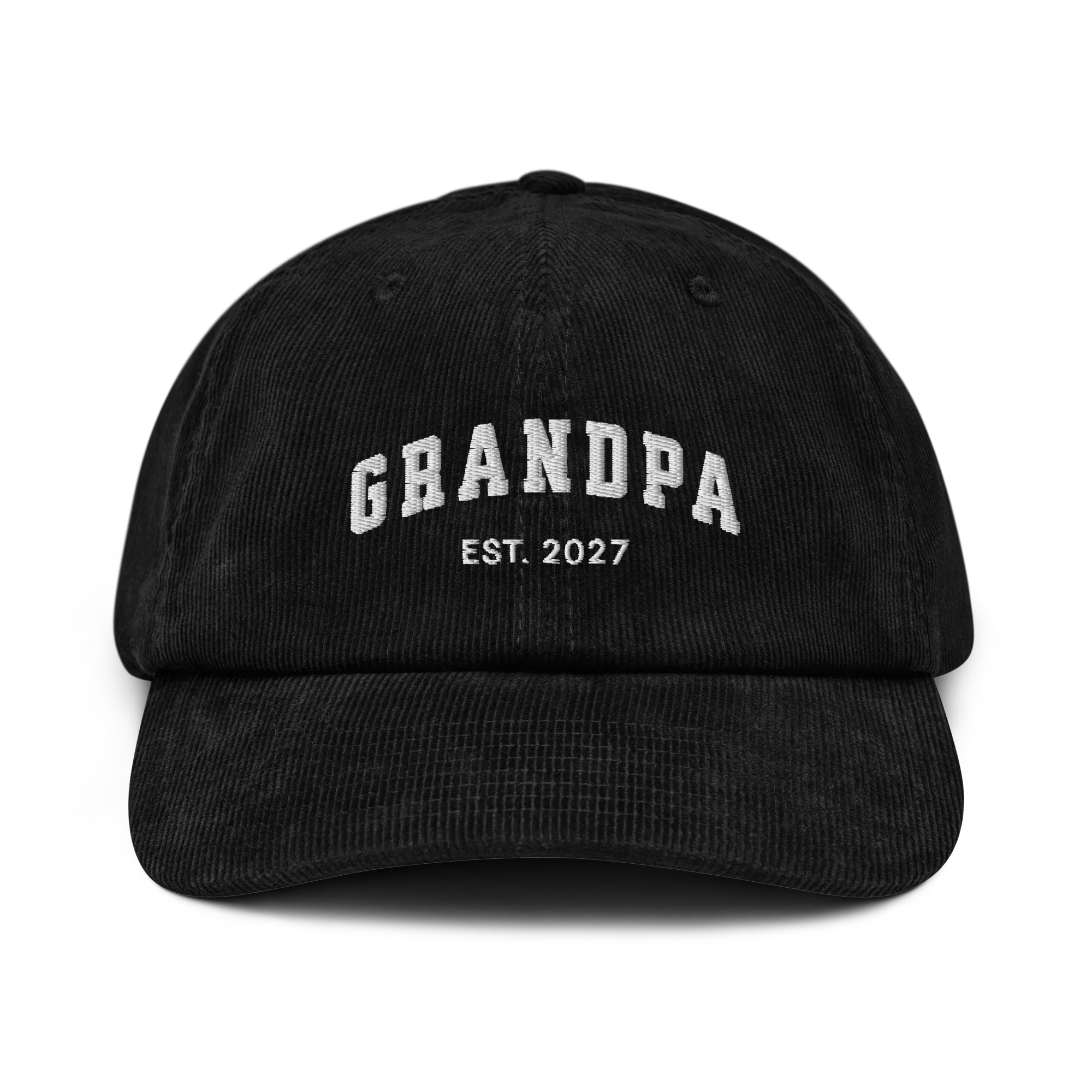 CUSTOM YEAR Grandpa Corduroy Cap - Image 5