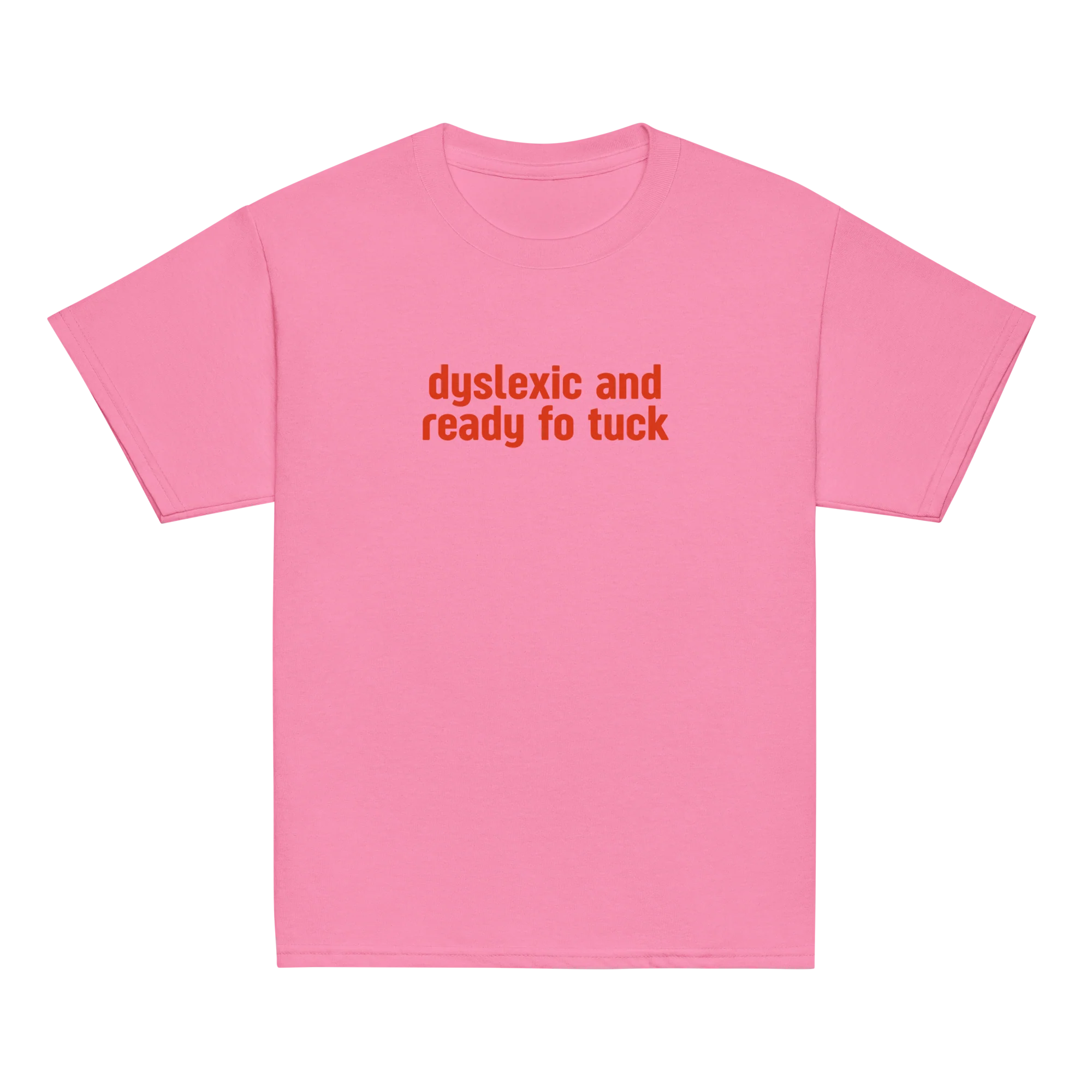 Dyslexic and Ready Fo Tuck Baby Tee - Image 5