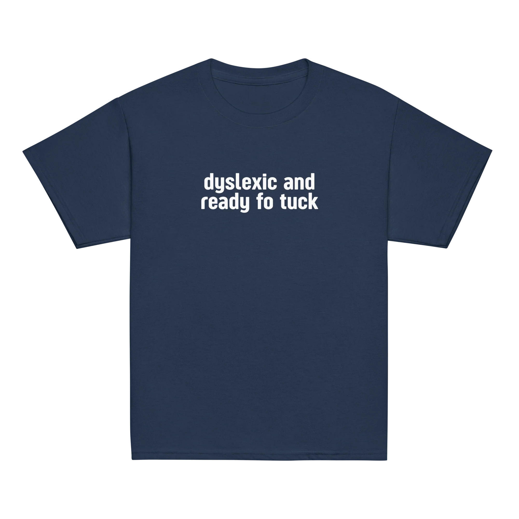 Dyslexic and Ready Fo Tuck Baby Tee - Image 8