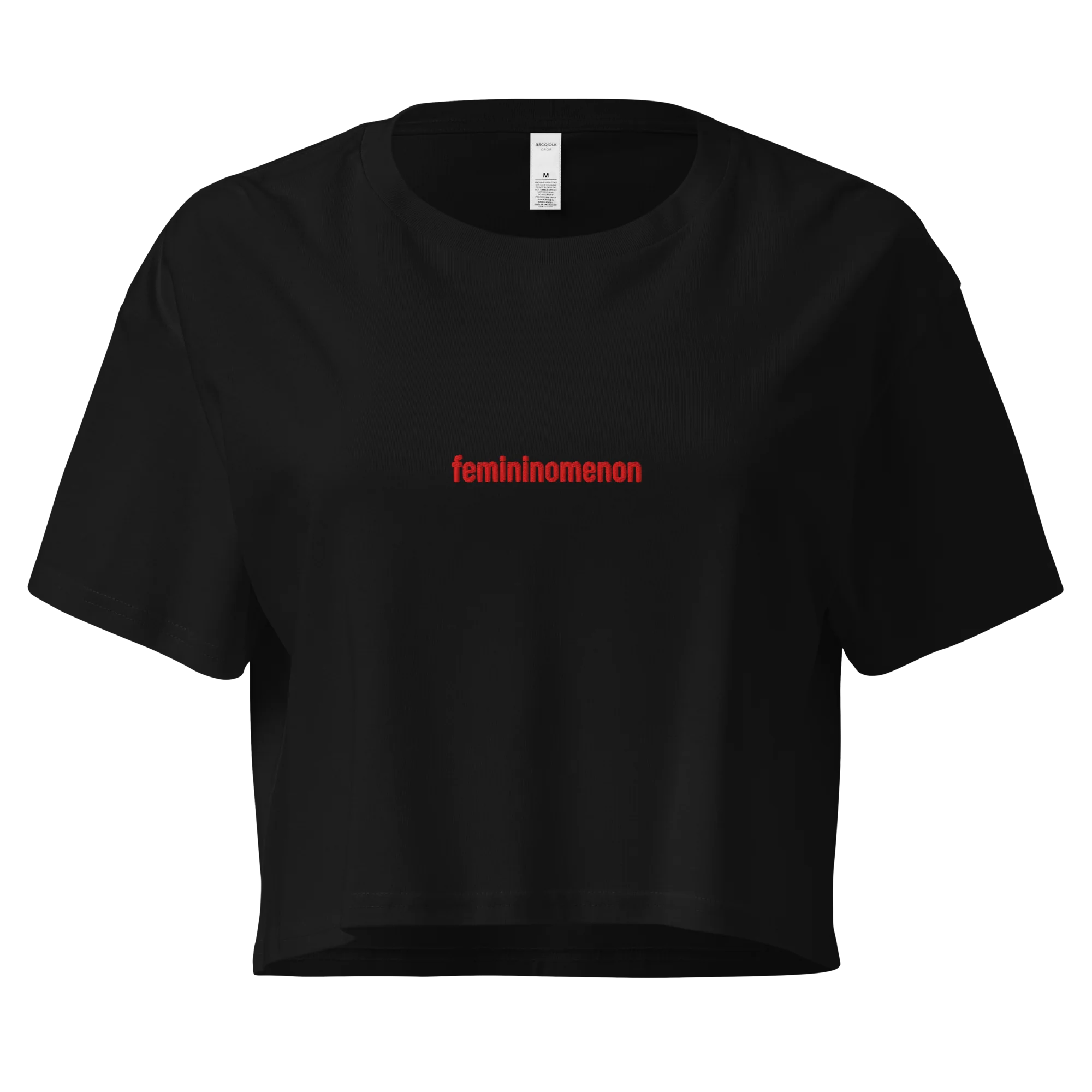 Femininomenon Embroidered Crop Tee - Image 3