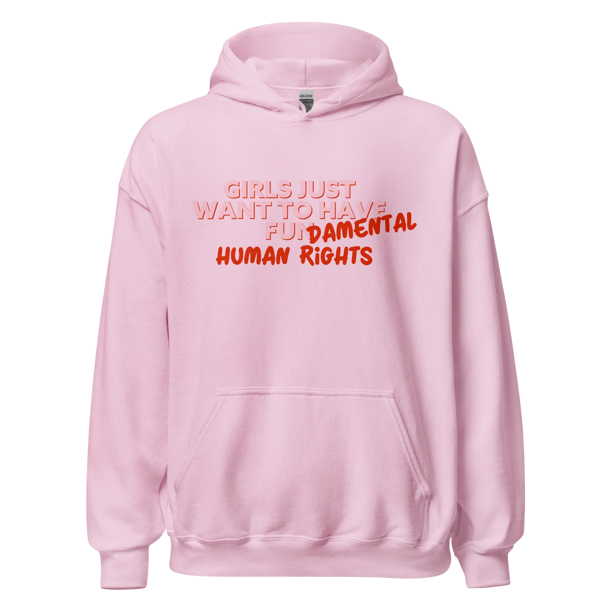 Girls Just Wanna Have Fundamental Human Rights Hoodie - Image 8