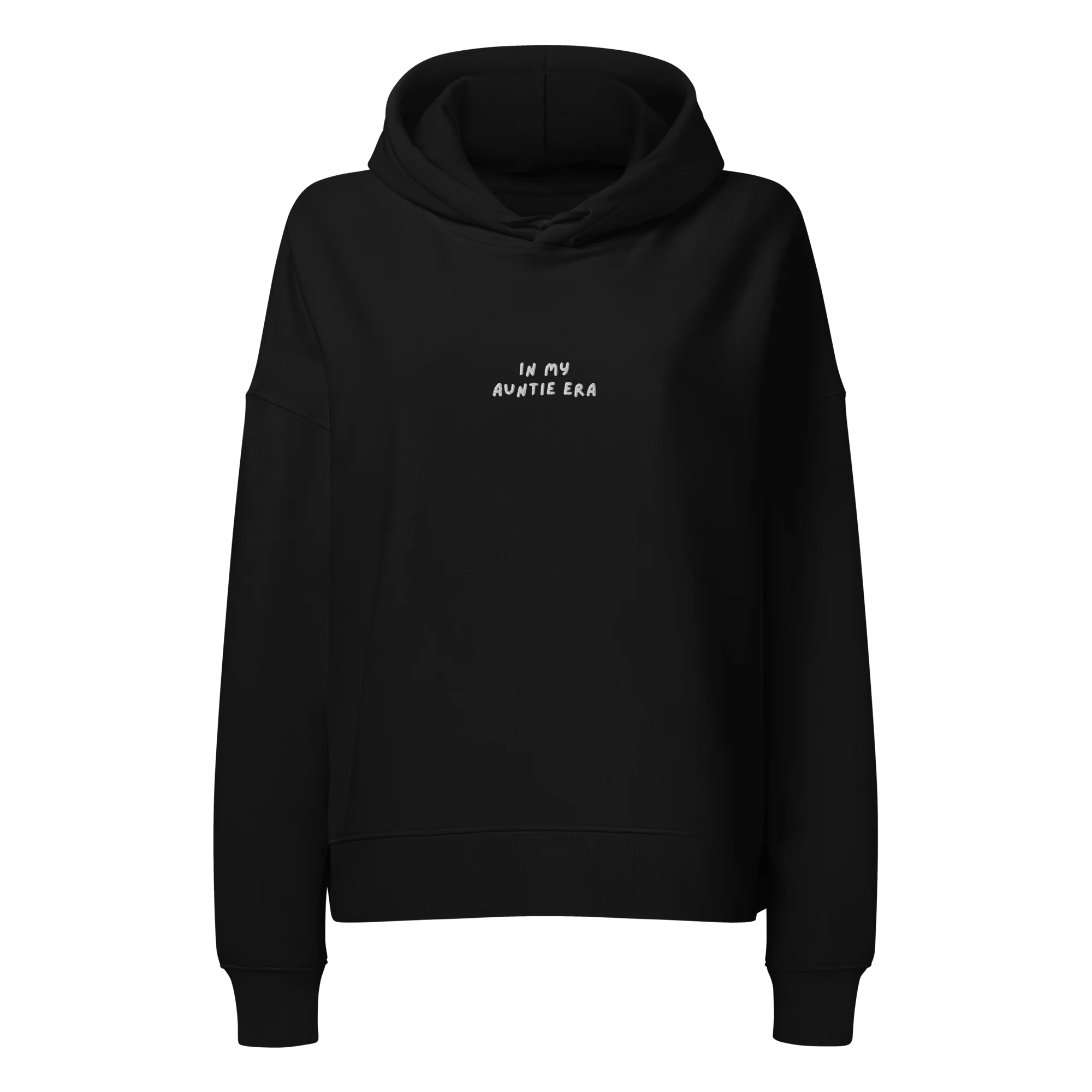 In My Auntie Era Embroidered Women’s Organic Hoodie - Image 8