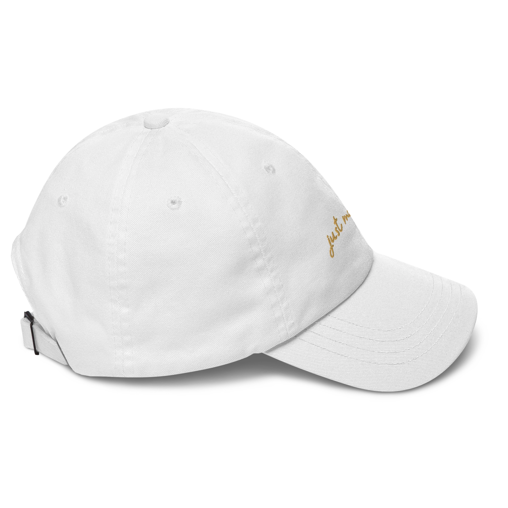Just Married Newlywed Embroidered Cap - Image 4