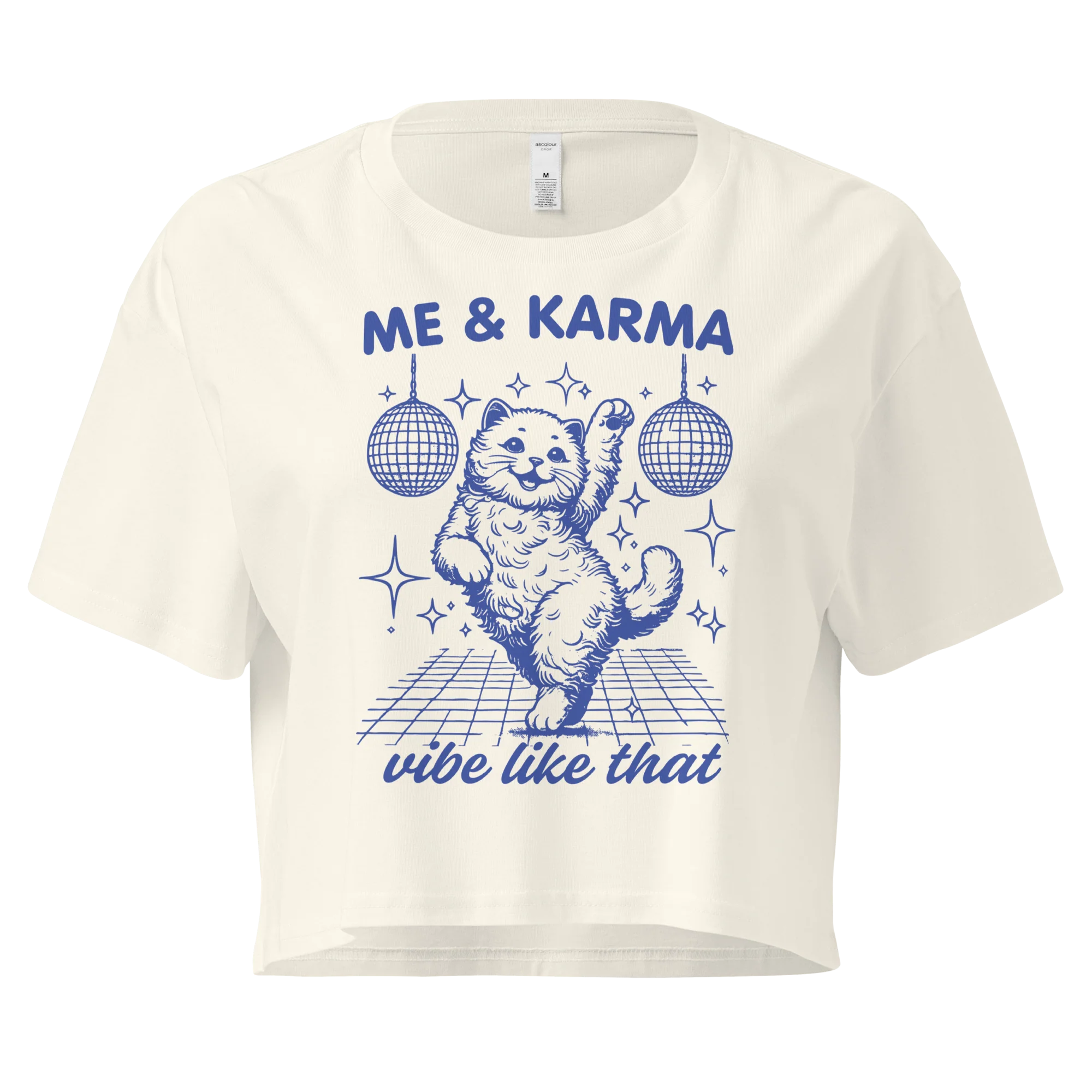 Me & Karma Vibe Like That Crop Tee - Image 3