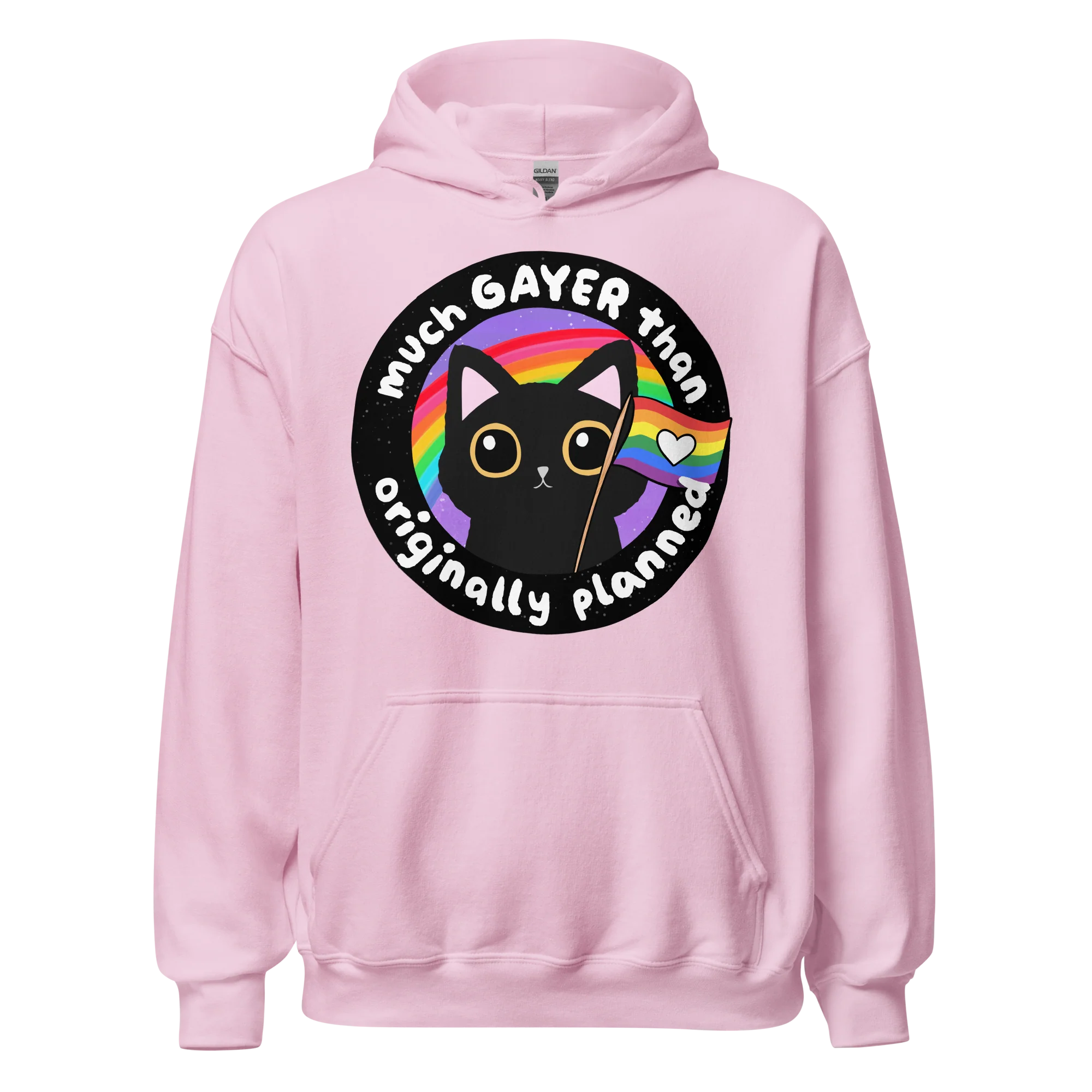 Much Gayer Than Planned Pride Hoodie