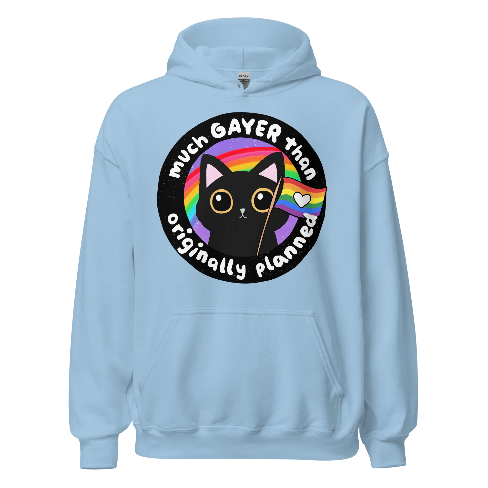 Much Gayer Than Planned Pride Hoodie - Image 11