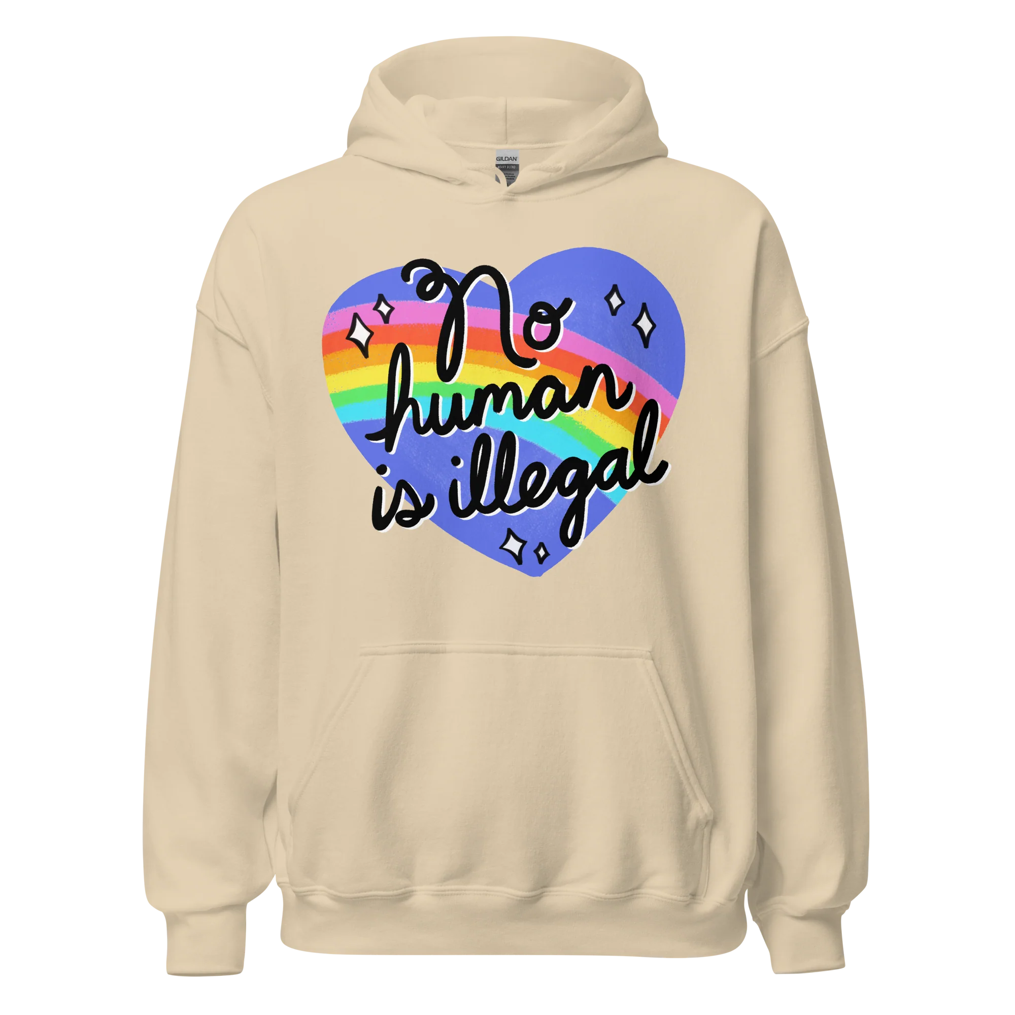 No Human is Illegal Hoodie - Image 11