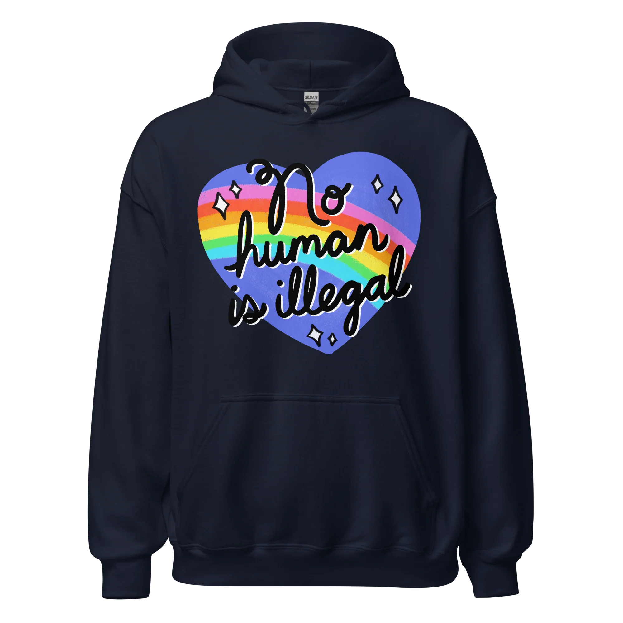 No Human is Illegal Hoodie - Image 12