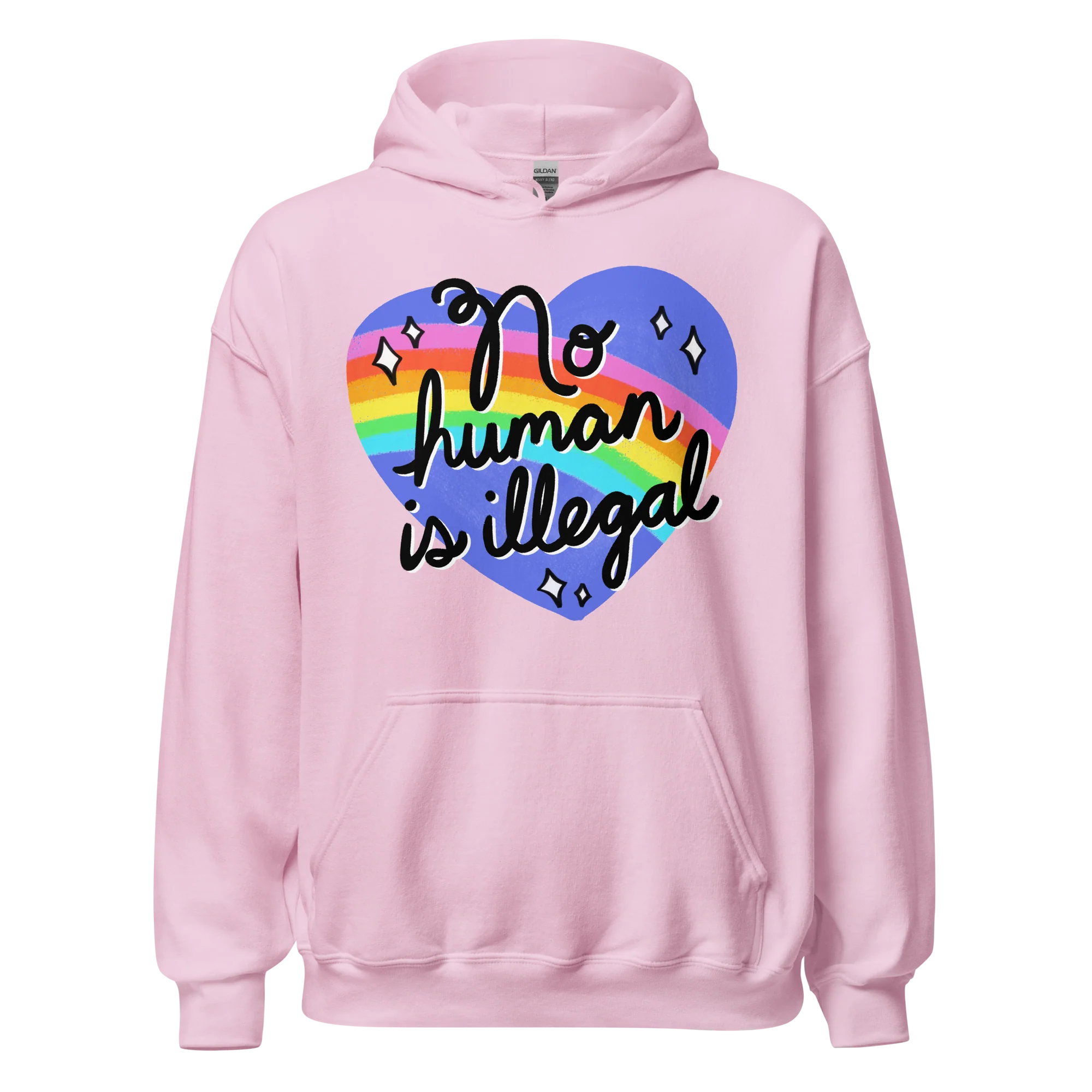 No Human is Illegal Hoodie - Image 7