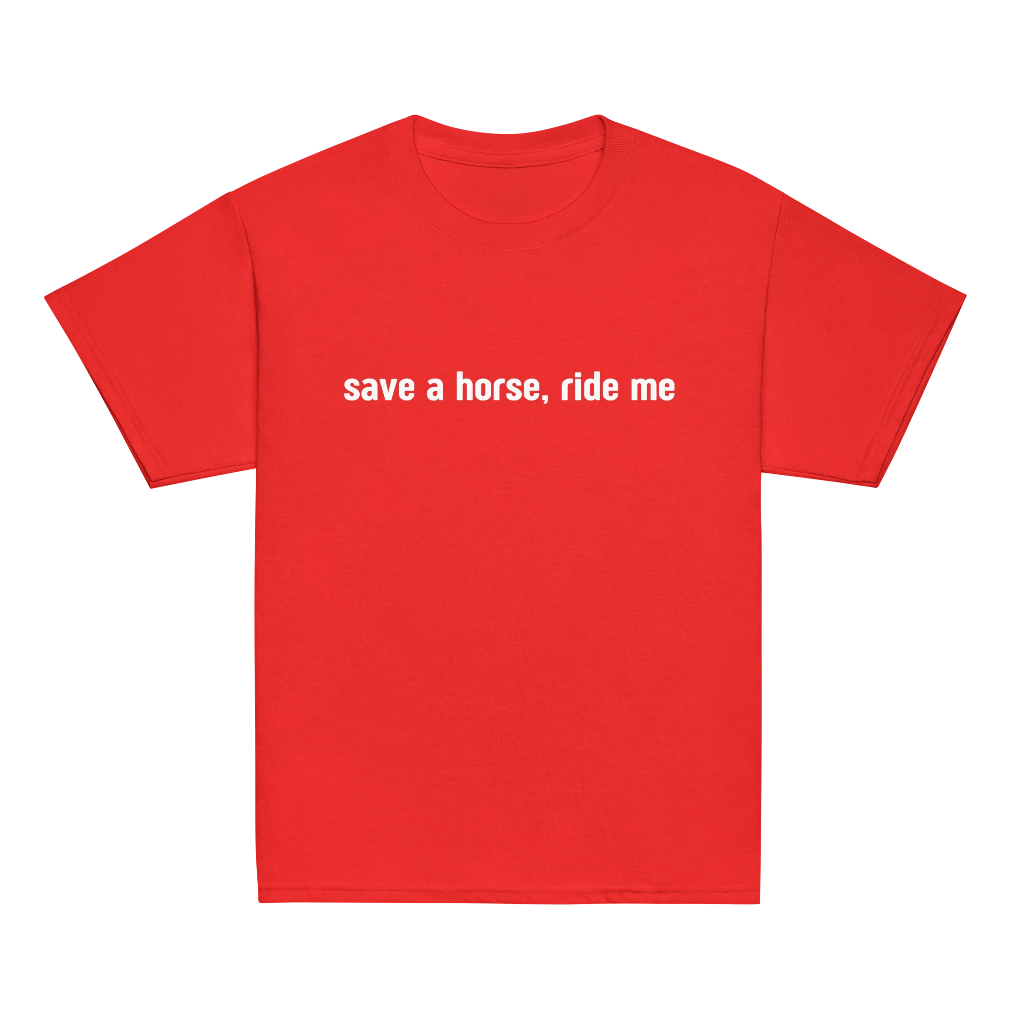 Save a Horse, Ride Me Baby Tee - Image 6