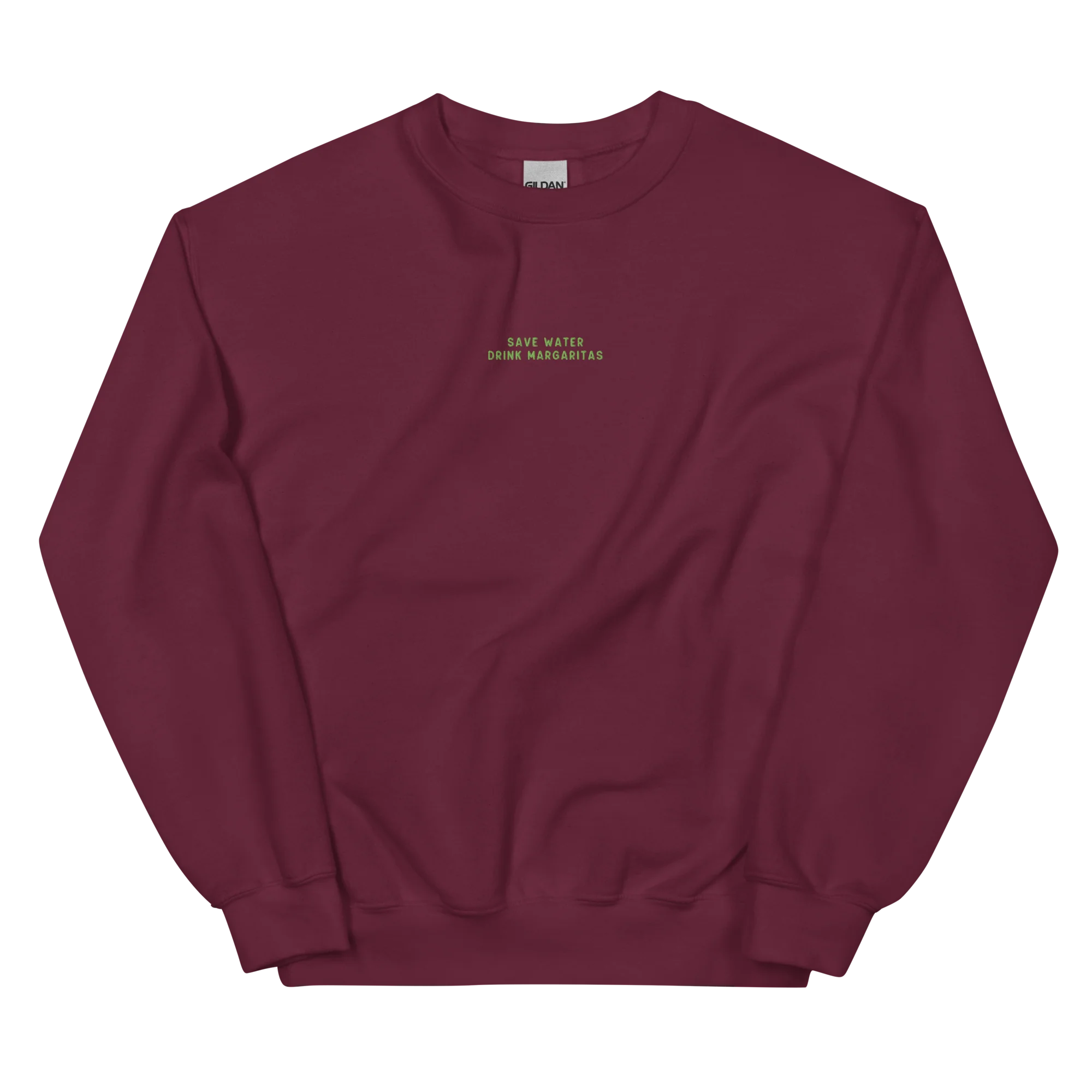 Save Water Drink Margaritas Embroidered Sweatshirt - Image 11