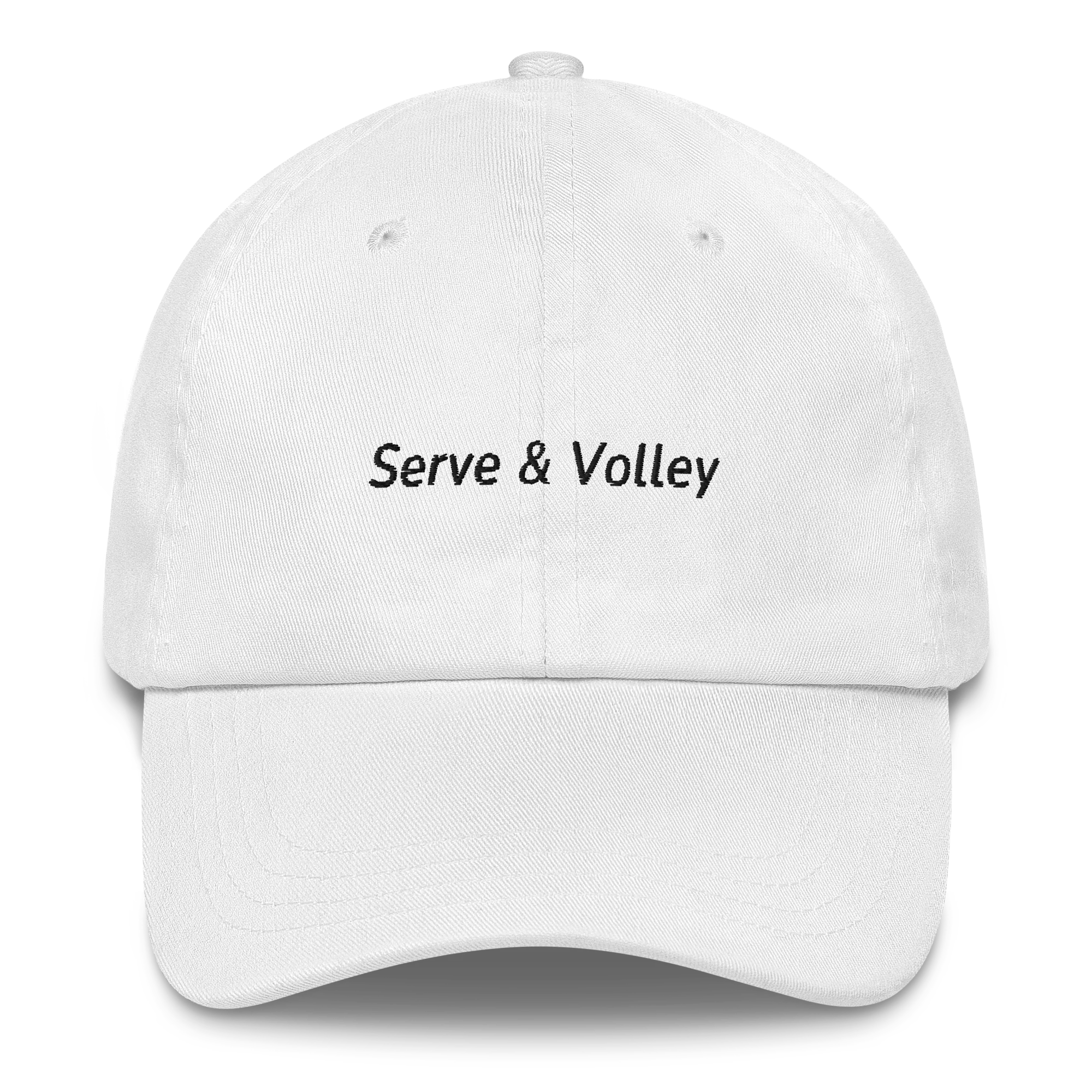 Serve & Volley Tennis Embroidered Cap - Image 6