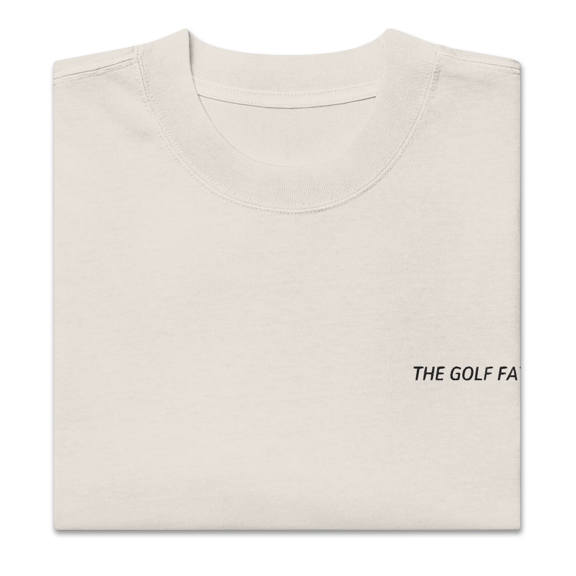 The Golf Father Embroidered Oversized Faded T-Shirt - Image 3