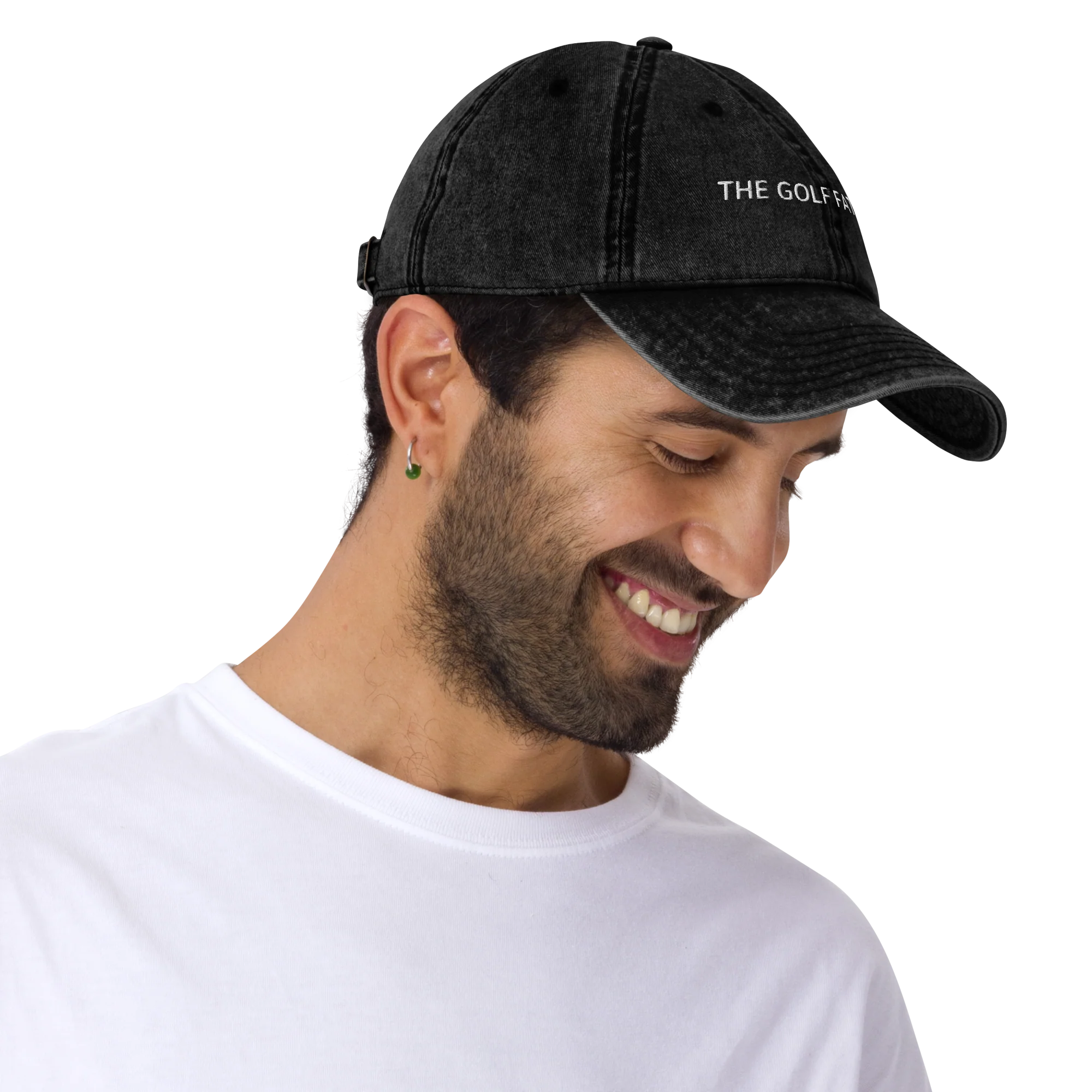 The Golf Father Embroidered Vintage Cap - Image 2