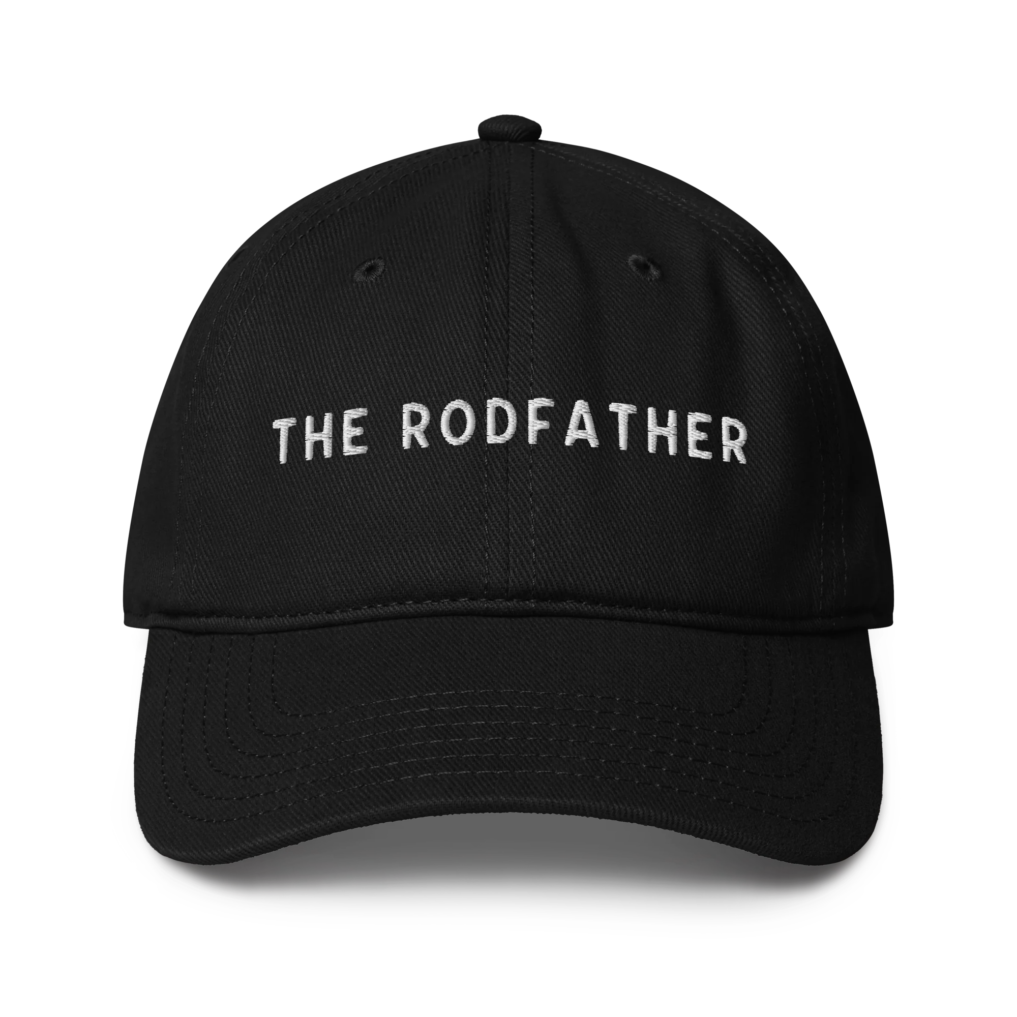 The Rodfather Fishing Embroidered Baseball Cap - Image 7
