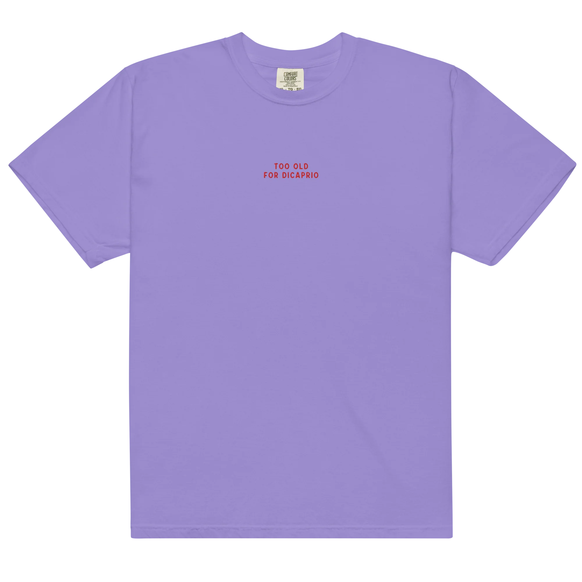 Too Old For DiCaprio Embroidered Classic T-Shirt - Image 8