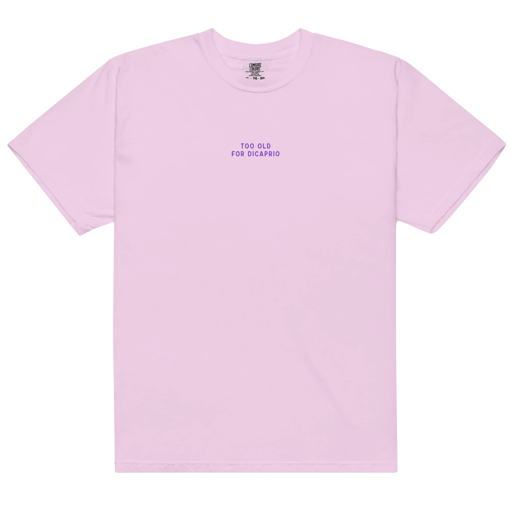 Too Old For DiCaprio Embroidered Classic T-Shirt - Image 9